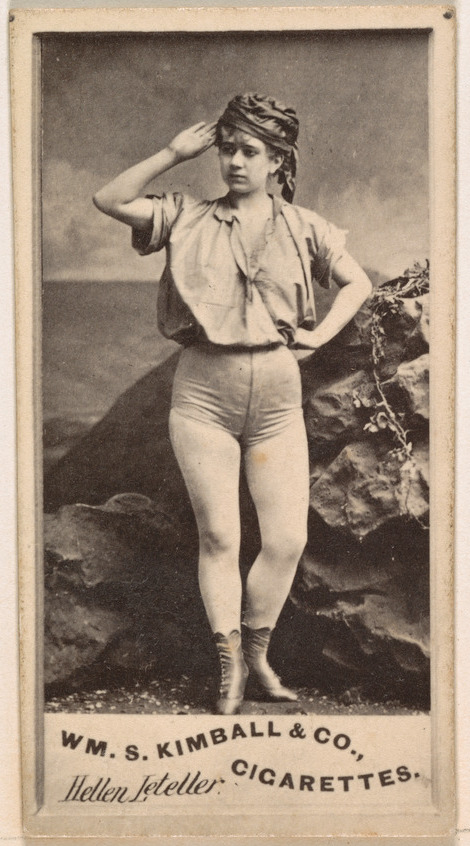William S. Kimball & Company, Hellen Leteller, from the Actresses series (N203) issued by Wm. S. Kimball & Co.