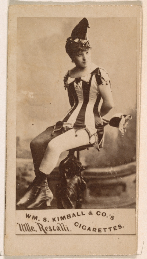 William S. Kimball & Company, Mlle. Rescalli, from the Actresses series (N203) issued by Wm. S. Kimball & Co.