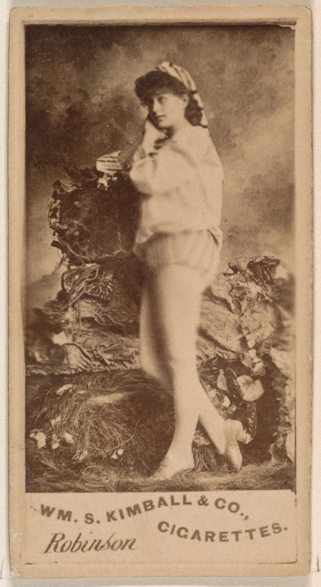 William S. Kimball & Company, Miss Robinson, from the Actresses series (N203) issued by Wm. S. Kimball & Co.