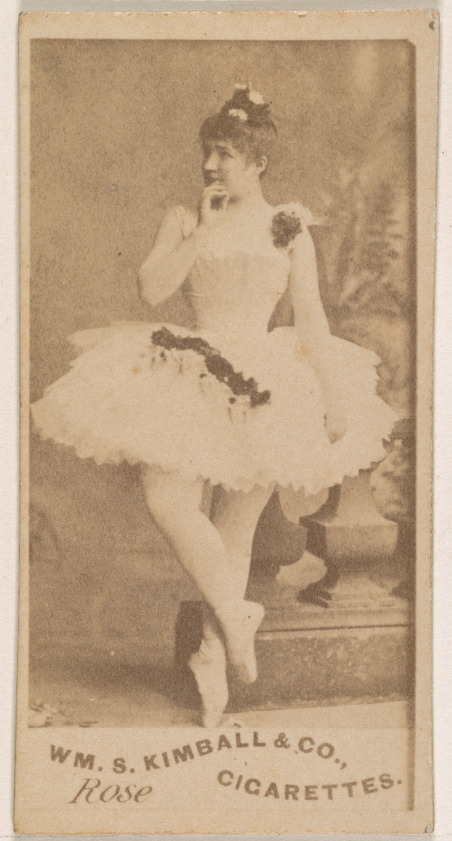 William S. Kimball & Company, Miss Rose, from the Actresses series (N203) issued by Wm. S. Kimball & Co.