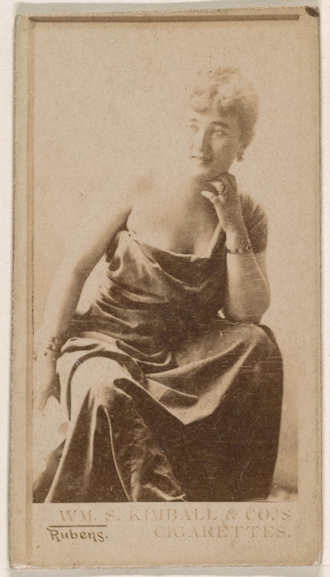 William S. Kimball & Company, Miss Rubens, from the Actresses series (N203) issued by Wm. S. Kimball & Co.