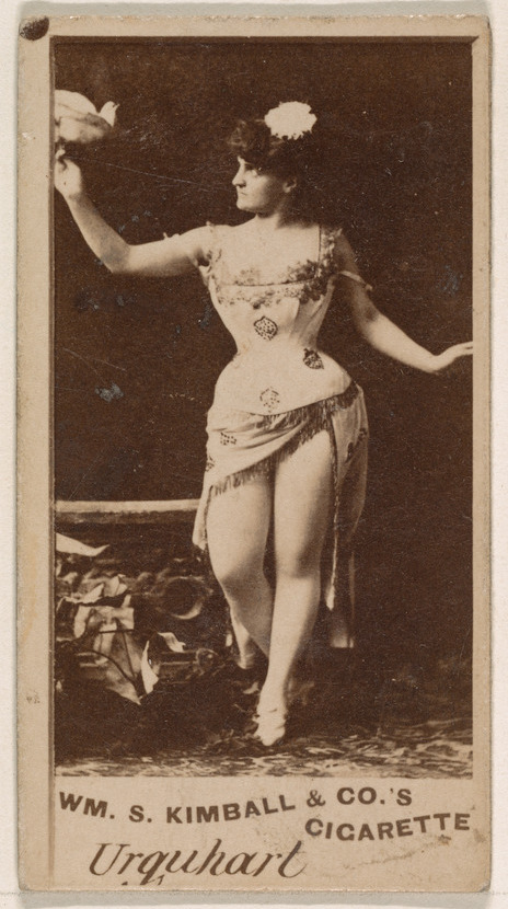 William S. Kimball & Company, Miss Urquhart, from the Actresses series (N203) issued by Wm. S. Kimball & Co.
