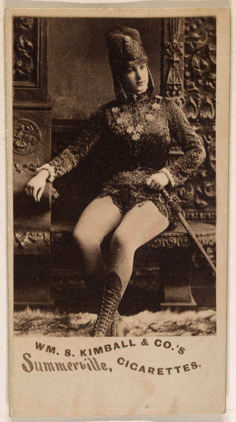 William S. Kimball & Company, Miss Summerville, from the Actresses series (N203) issued by Wm. S. Kimball & Co.