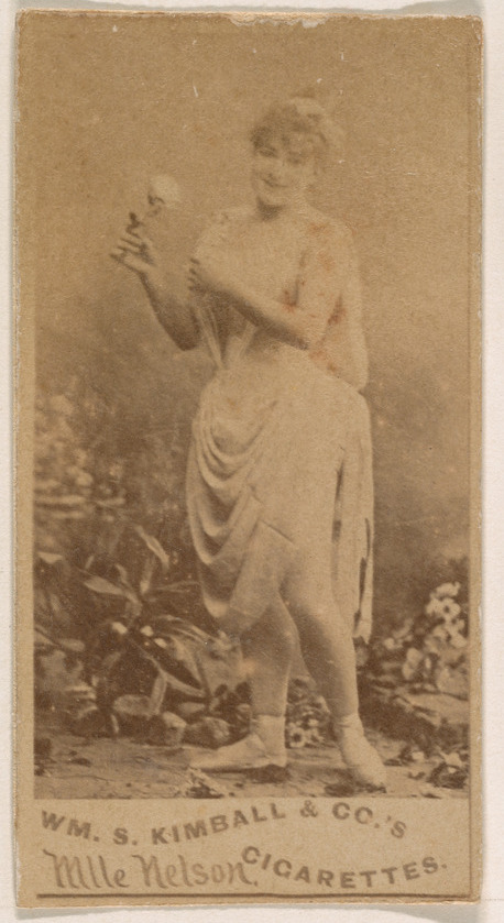William S. Kimball & Company, Mlle. Nelson, from the Actresses series (N203) issued by Wm. S. Kimball & Co.