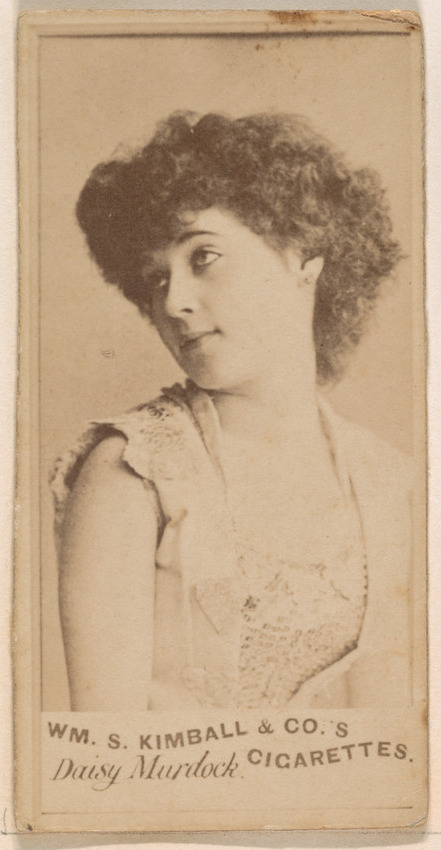 William S. Kimball & Company, Daisy Murdock, from the Actresses series (N203) issued by Wm. S. Kimball & Co.