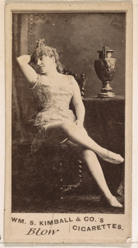 William S. Kimball & Company, Miss Blow, from the Actresses series (N203) issued by Wm. S. Kimball & Co.