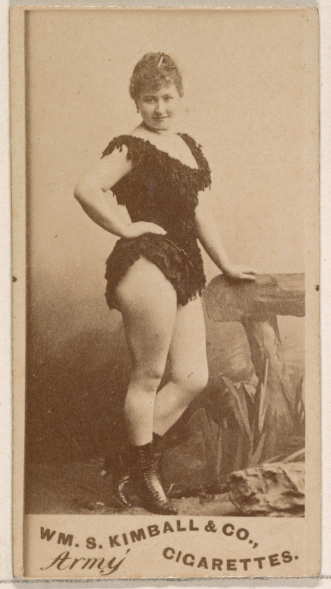 William S. Kimball & Company, Miss Army, from the Actresses series (N203) issued by Wm. S. Kimball & Co.