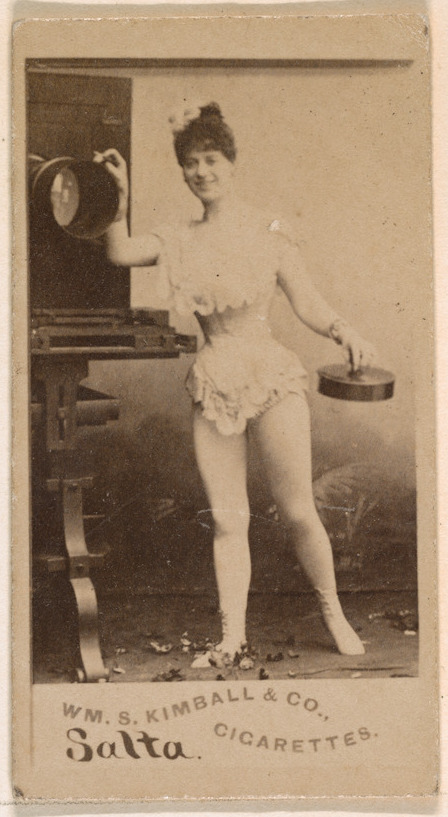 William S. Kimball & Company, Miss Salta, from the Actresses series (N203) issued by Wm. S. Kimball & Co.