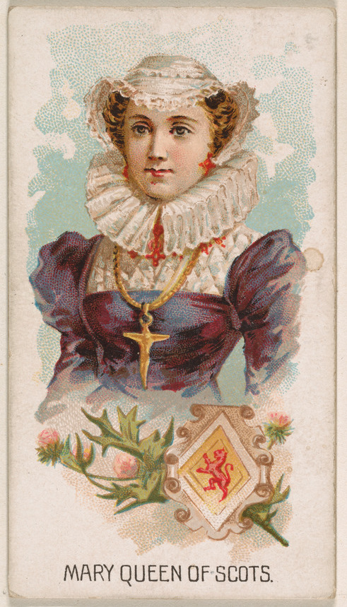 Issued by Kinney Brothers Tobacco Company - Mary Queen of Scots