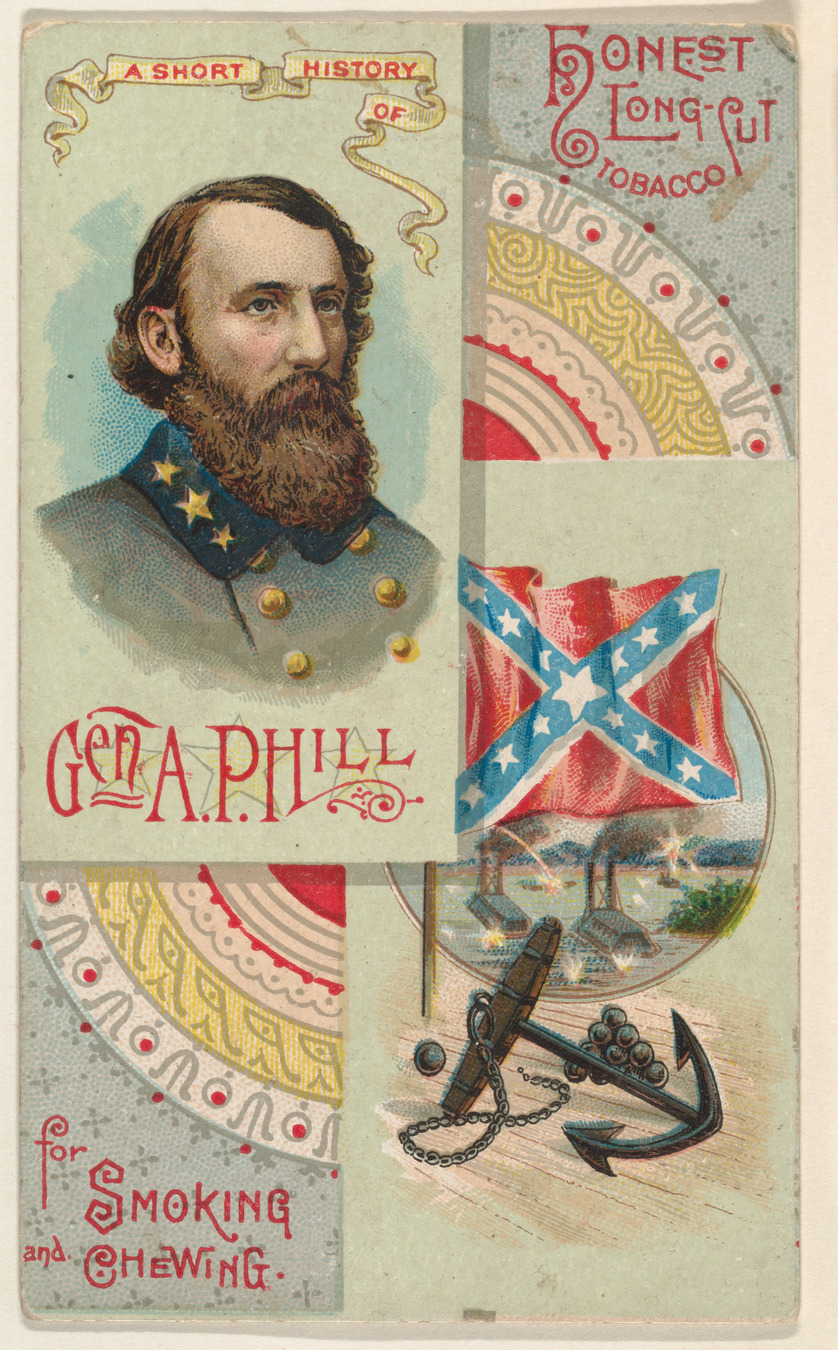 A Short History of General A. Phill, from the Histories of Generals series (N114) issued by W. Duke, Sons & Co. to promote Honest Long Cut Smoking and Chewing Tobacco
