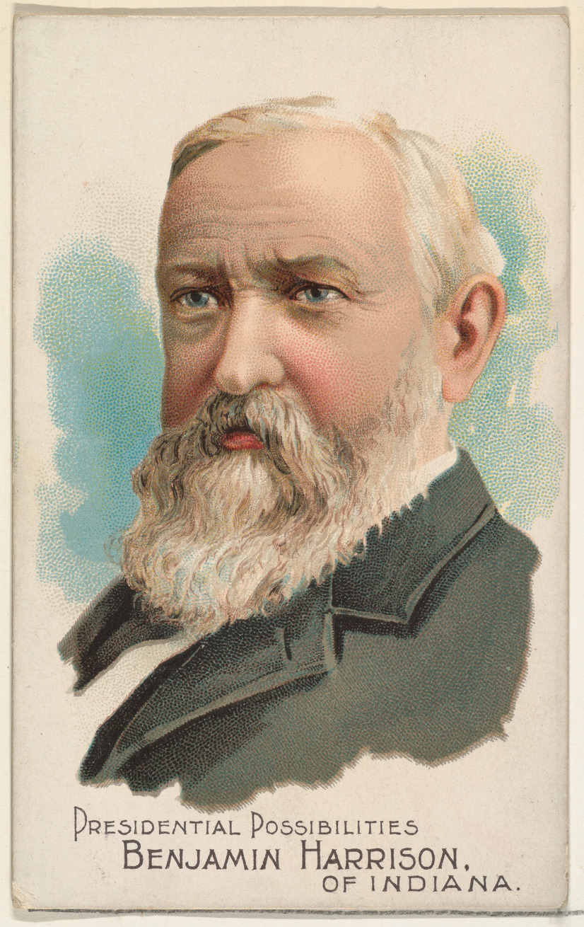 Issued By W. Duke, Sons & Co. | Benjamin Harrison Of Indiana, From The ...