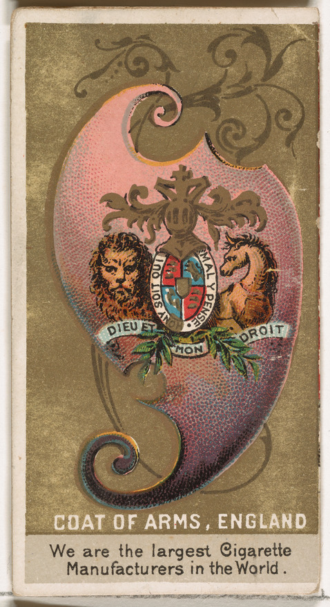 W. Duke, Sons & Co., Queen Victoria of England, from the Rulers, Flags, and Coats of Arms series (N126-2) issued by W. Duke, Sons & Co.
