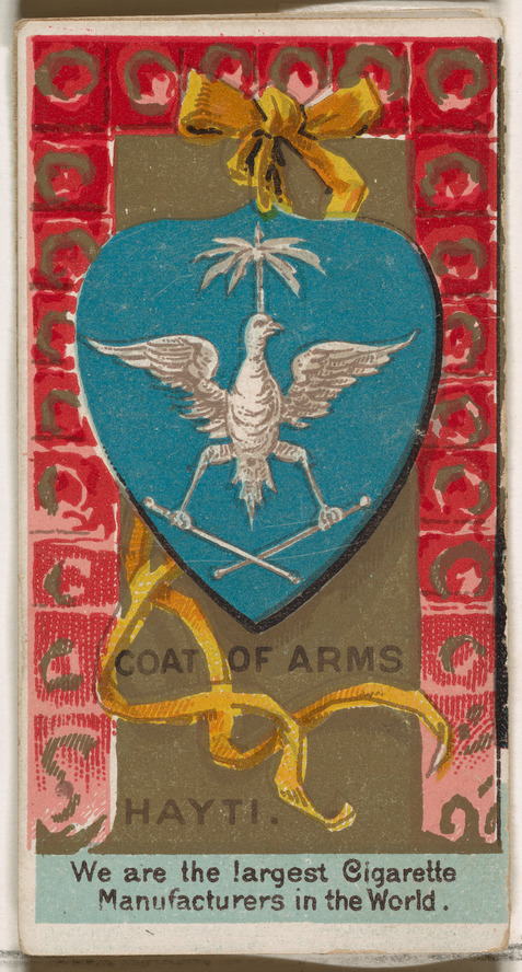 W. Duke, Sons & Co., President General Salomon of Haiti, from the Rulers, Flags, and Coats of Arms series (N126-2) issued by W. Duke, Sons & Co.