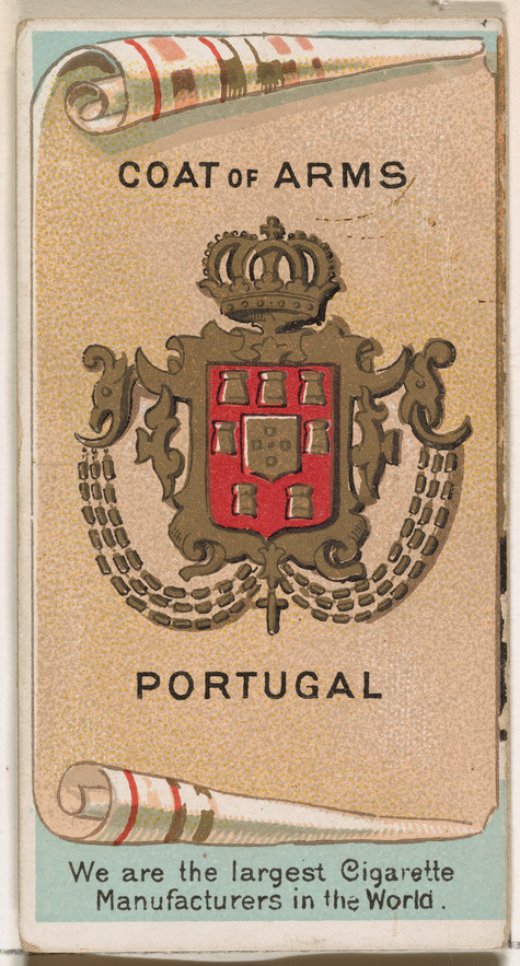 W. Duke, Sons & Co., Luiz I, King of Portugal, from the Rulers, Flags, and Coats of Arms series (N126-2) issued by W. Duke, Sons & Co.