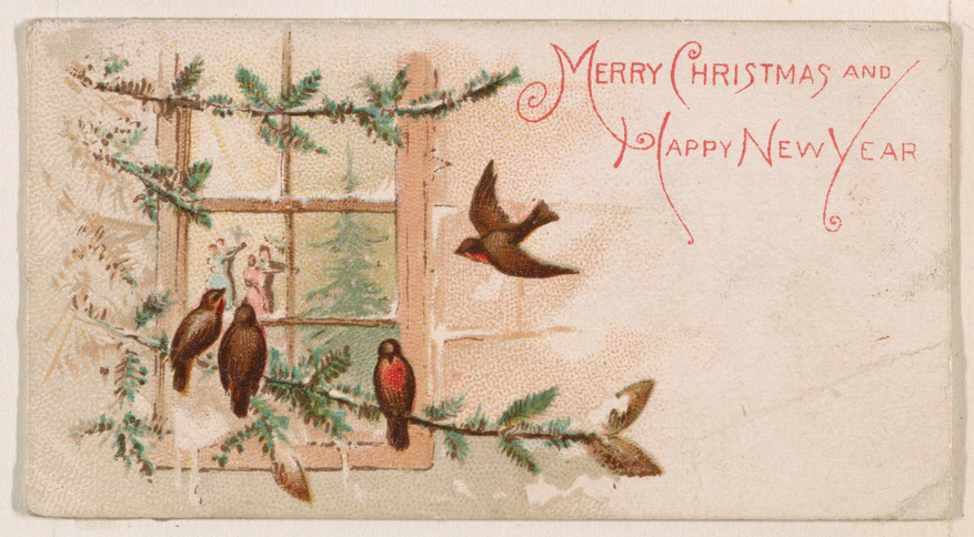 Issued by Kinney Brothers Tobacco Company | Merry Christmas and