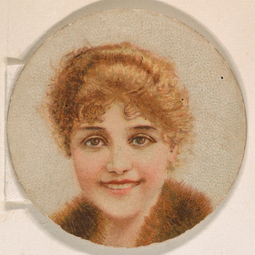 Kinney Brothers Tobacco Company, Portrait of woman, from the Novelties series (N228, Type 1) issued by Kinney Bros.