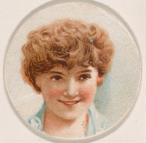 Kinney Brothers Tobacco Company, Portrait of woman, from the Novelties series (N228, Type 1) issued by Kinney Bros.