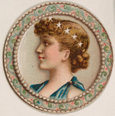 Plate, from the Novelties series (N228, Type 3) issued by Kinney Bros.