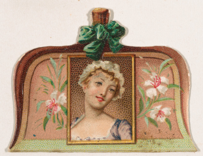 Dust pan, from the Novelties series (N228, Type 4) issued by Kinney Bros.