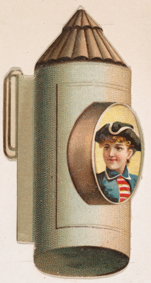 Lantern, from the Novelties series (N228, Type 3) issued by Kinney Bros.