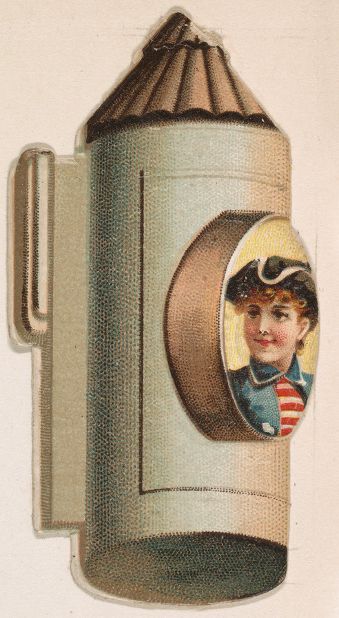 Lantern, from the Novelties series (N228, Type 4) issued by Kinney Bros.