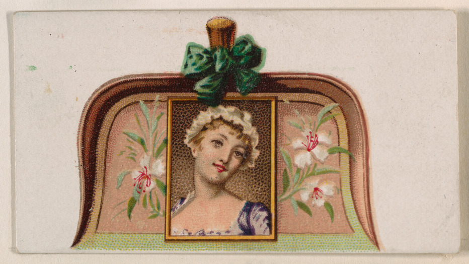 Dust pan, from the Novelties series (N228, Type 5) issued by Kinney Bros.