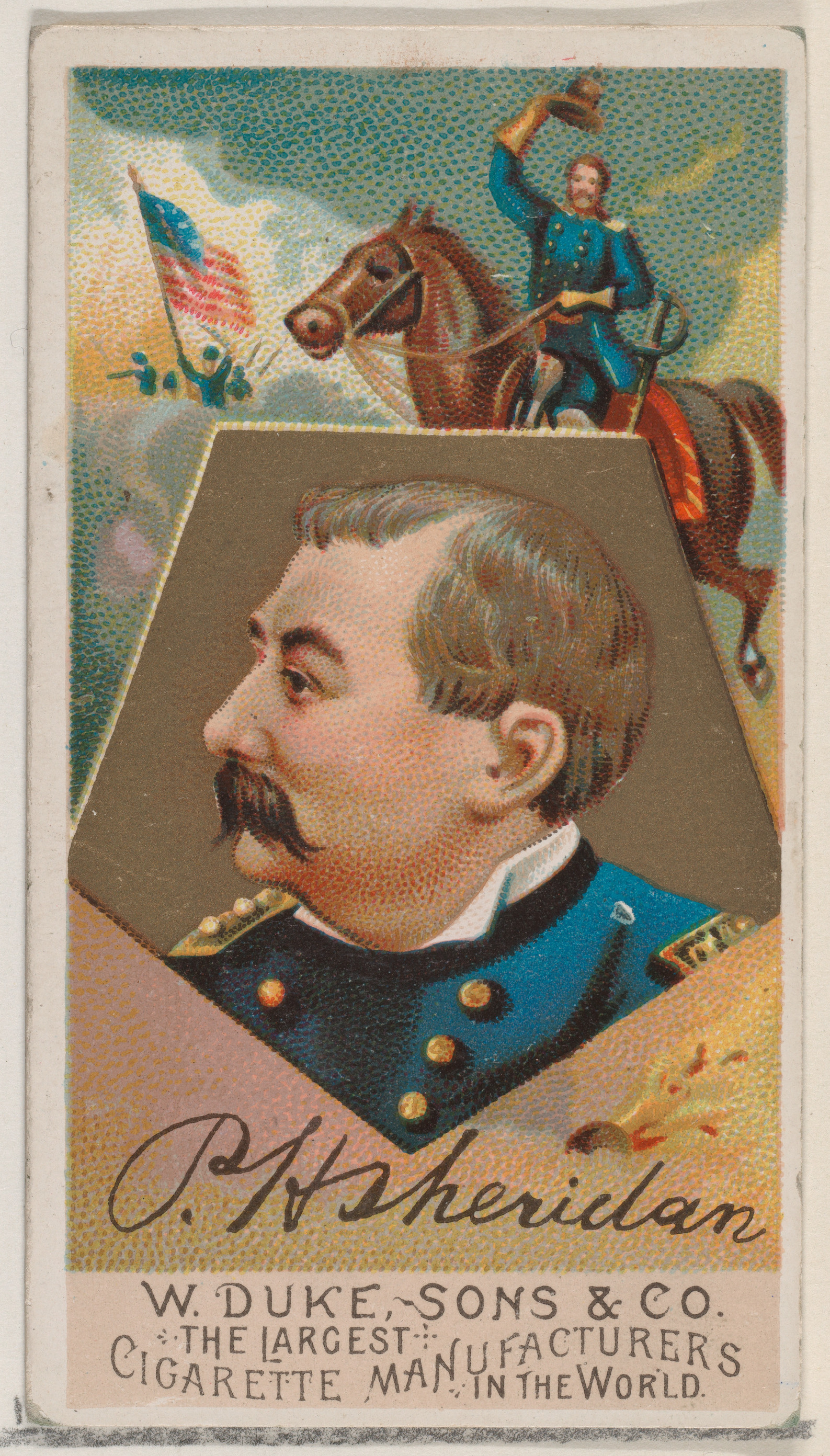 Issued by W. Duke, Sons & Co. Philip H. Sheridan, from the series
