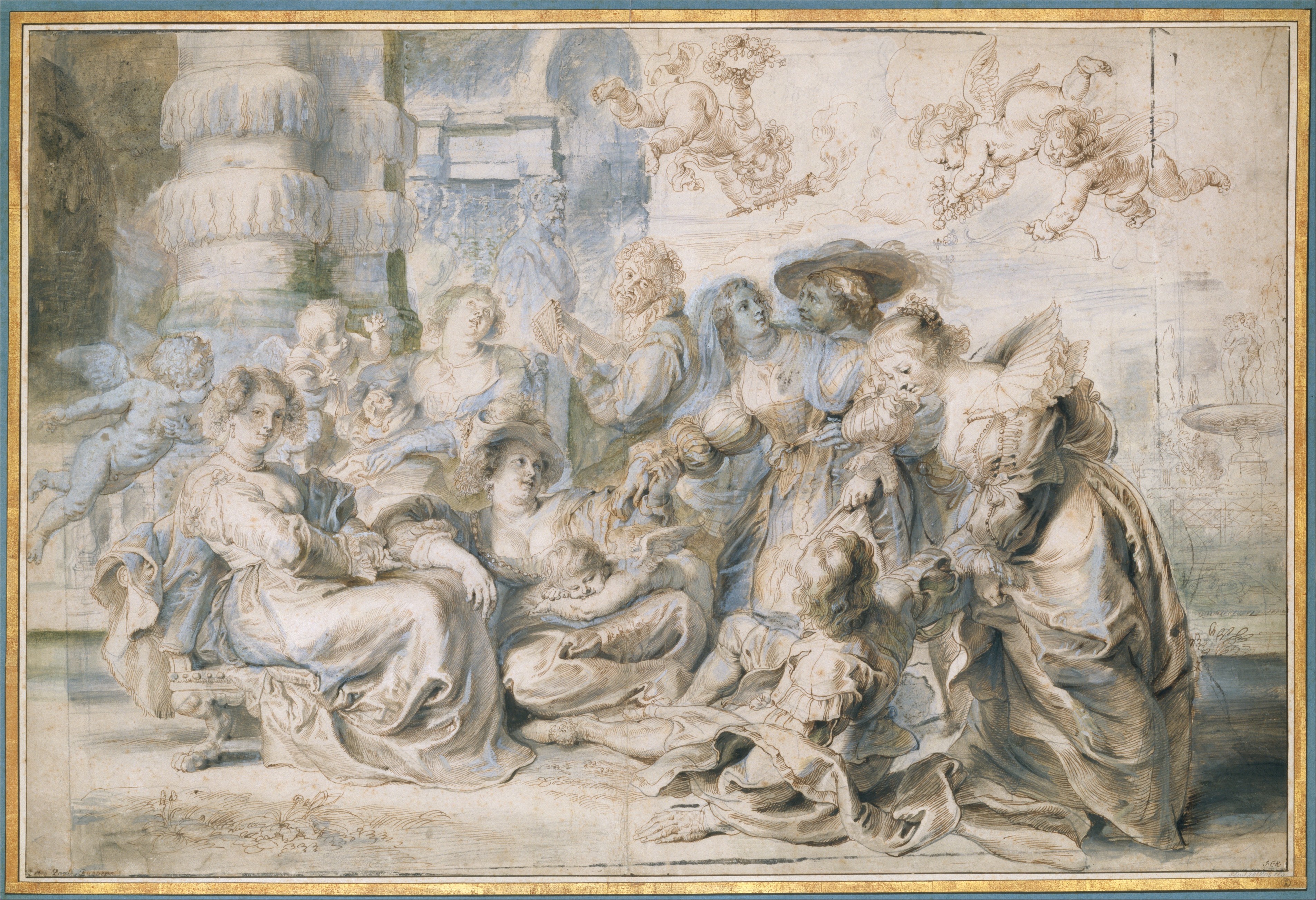 Peter Paul Rubens | The Garden of Love (right portion) | The ...