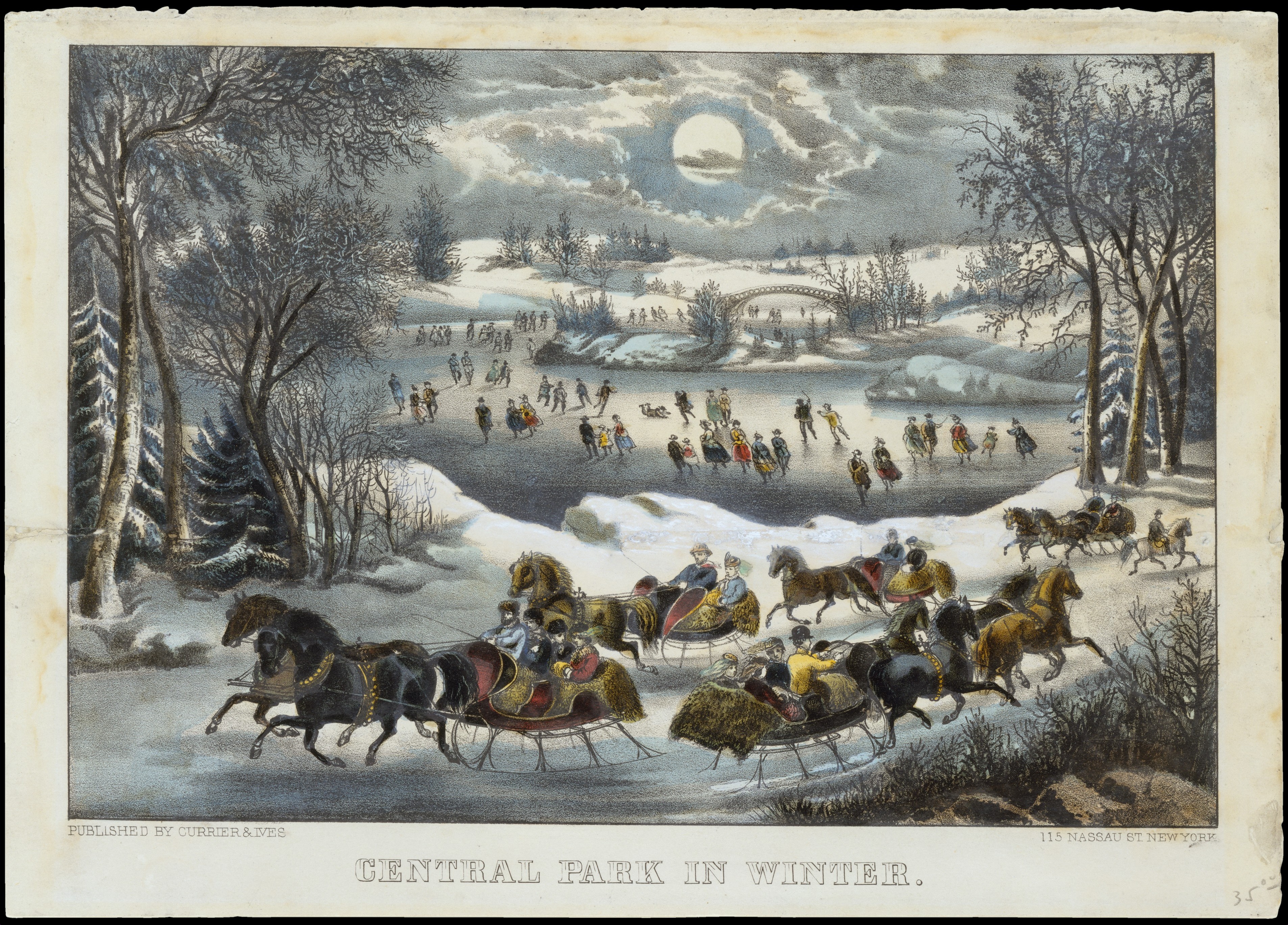 Currier & Ives Artworks collected in Metmuseum