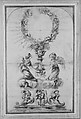 Design for a Monstrance, Stefano della Bella (Italian, Florence 1610–1664 Florence), Pen and brown ink, brush and gray wash, over black chalk