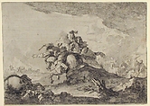 Cavalry Charge, Francesco Casanova (Italian, London 1727–1803 Brühl), Etching