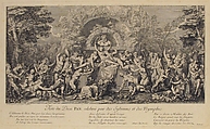 Feast of Pan, Claude Gillot (French, Langres 1673–1722 Paris), Etching, fourth state