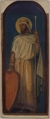 Hezekiah, King of Judah, Hippolyte Flandrin (French, Lyons 1809–1864 Rome), Oil over pen and brown ink on thin paper, laid down on board