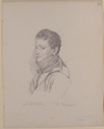 Liberali de Verona, Jean-Baptiste Joseph Wicar (French, Lille 1762–1834 Rome), Conté crayon on off white wove paper