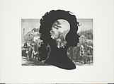 Exodus of Confederates from Atlanta, from ¦Harper's Pictorial History of the Civil War (Annotated)¦, Kara Walker American, Offset lithograph and screenprint