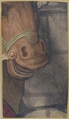 Horse's head, School of Raphael (Raffaello Sanzio or Santi) (Italian, Urbino 1483–1520 Rome), Brush and brown, red, green, yellow wash and white gouache over black chalk