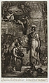 The Arts and Sciences Honoring Their Protector Charles-Theodore, Count Palatine, Joseph Fratrel (French, Epinal 1730–1783 Mannheim), Etching; first state