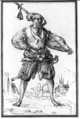 Standing Soldier, Circle of Jost Amman (Swiss, Zurich before 1539–1591 Nuremberg), Pen and black ink