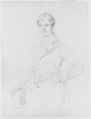 Lancelot-Théodore, comte Turpin de Crissé, Jean Auguste Dominique Ingres (French, Montauban 1780–1867 Paris), Graphite