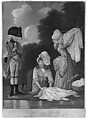 The Camp Laundry, Anonymous, British, 18th century  British, Mezzotint, hand colored