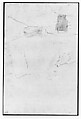 18.121.128 (landscape) Sketchbook, Italy, Sir Joshua Reynolds (British, Plympton 1723–1792 London), Graphite, black chalk, pen and brown ink