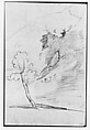 18.121.131 (landscape) Sketchbook, Italy, Sir Joshua Reynolds (British, Plympton 1723–1792 London), Graphite, black chalk, pen and brown ink