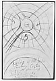 18.121.170 (ceiling with birds, text) Sketchbook, Italy, Sir Joshua Reynolds (British, Plympton 1723–1792 London), Graphite, black chalk, pen and brown ink
