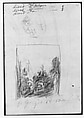 Sketchbook, Italy, Sir Joshua Reynolds (British, Plympton 1723–1792 London), Graphite, black chalk, pen and brown ink