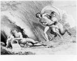 Pan and Syrinx, Giuseppe Longhi Italian, Etching and engraving