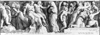 The Story of Niobe, Jan (Pietersz.) Saenredam  Netherlandish, Engraving; first state