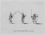 Exercises Militaires...Israel  execu. 1635, Jacques Callot  French, Etching