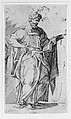 An Apostle, Angiolo Falconetto  Italian, Etching