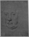 Man's Head, Jonathan Richardson Sr. (British, London 1667–1745 London), Red chalk with black chalk indications
