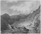Storm Over A Lake, Attributed to Joseph Barber (British, Newcastle-upon-Tyne 1757–1811 Birmingham), Watercolor